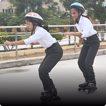 Students Skating