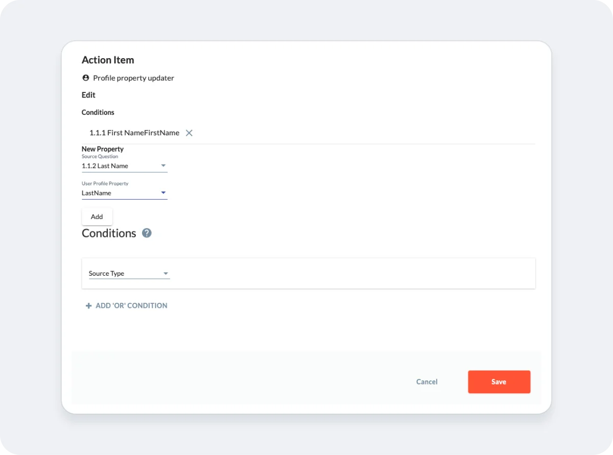 Configuring the Profile Property Updater