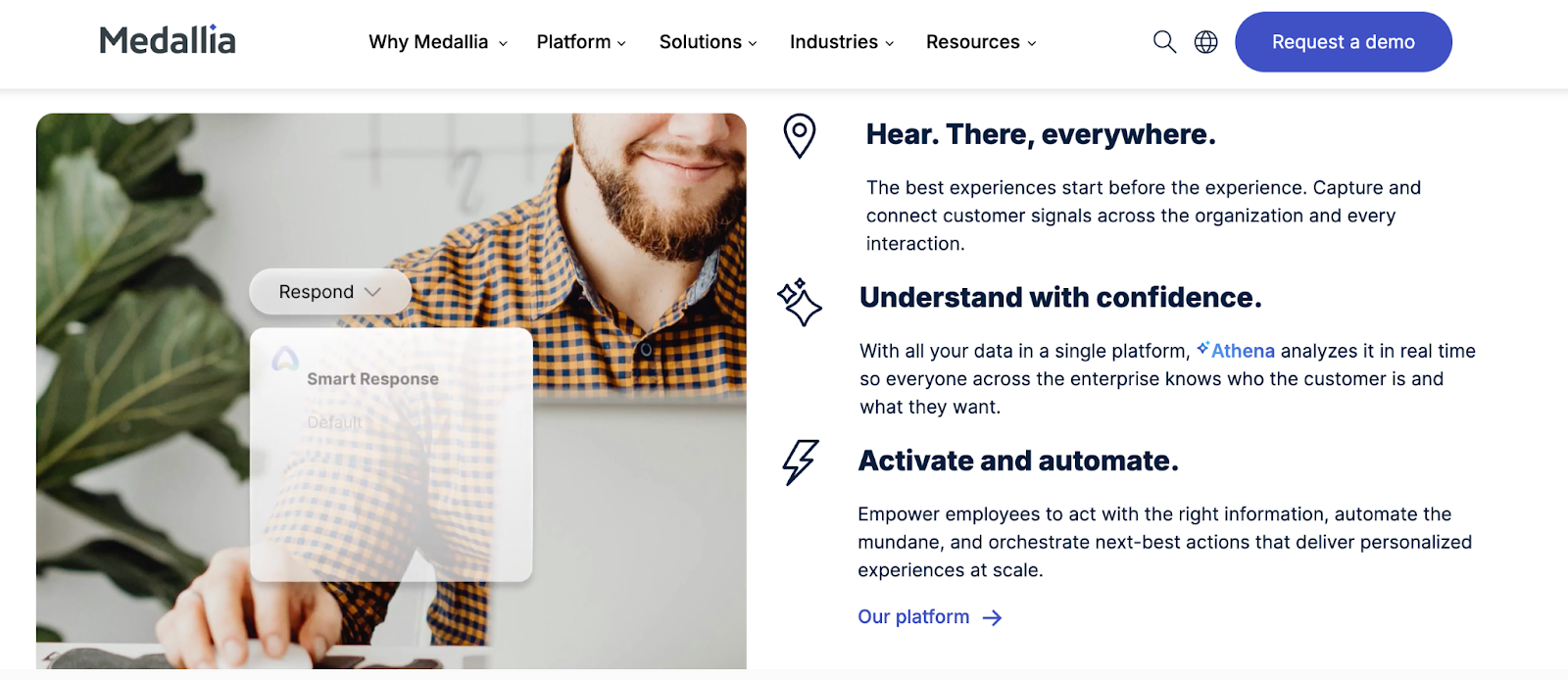 Voice of the customer (VoC) program solution 4