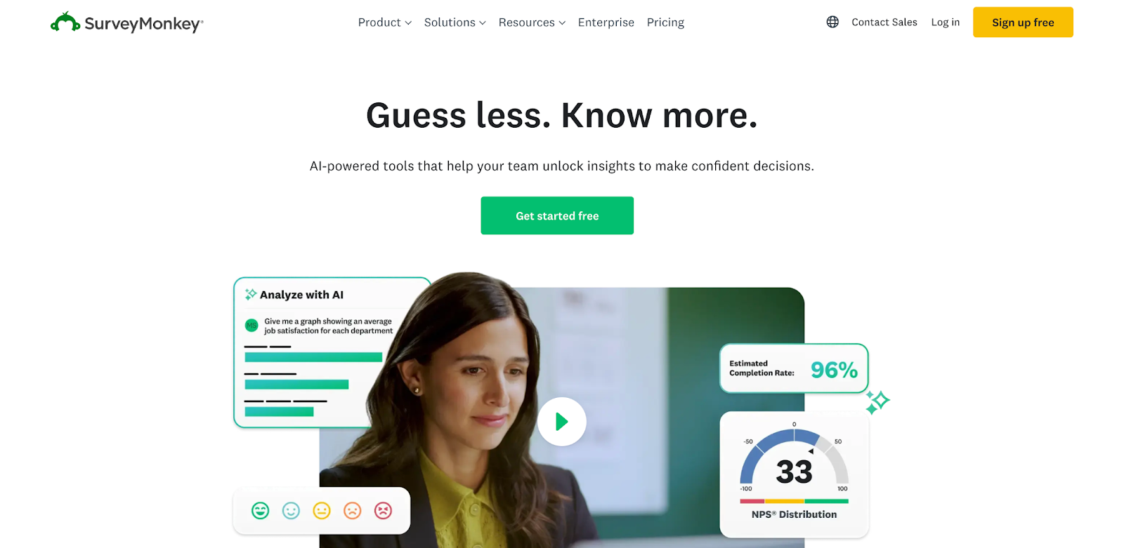 Survey software for small businesses SurveyMonkey