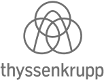 Thyssenkrupp Firmenlogo.
