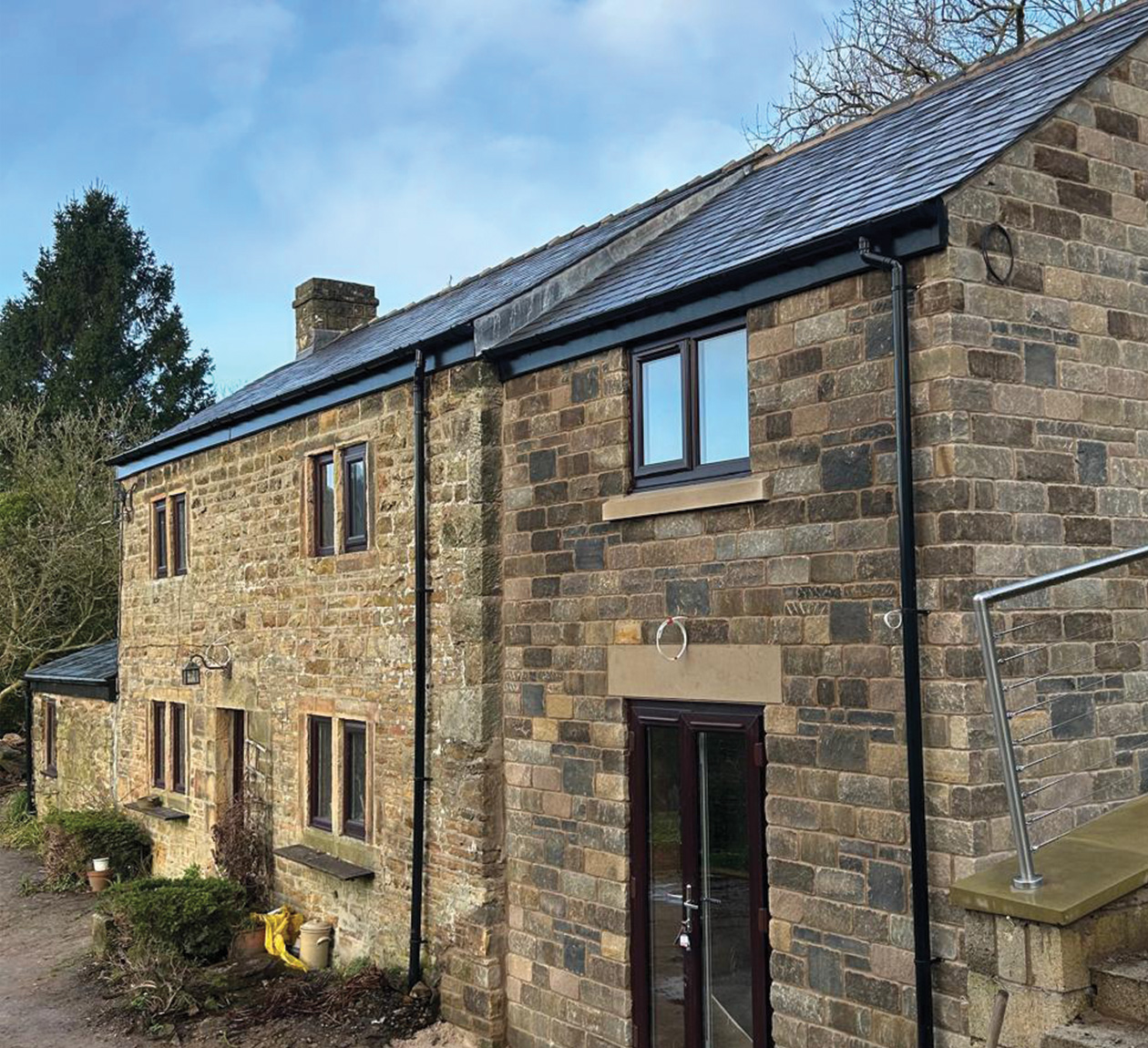 Two storey extension