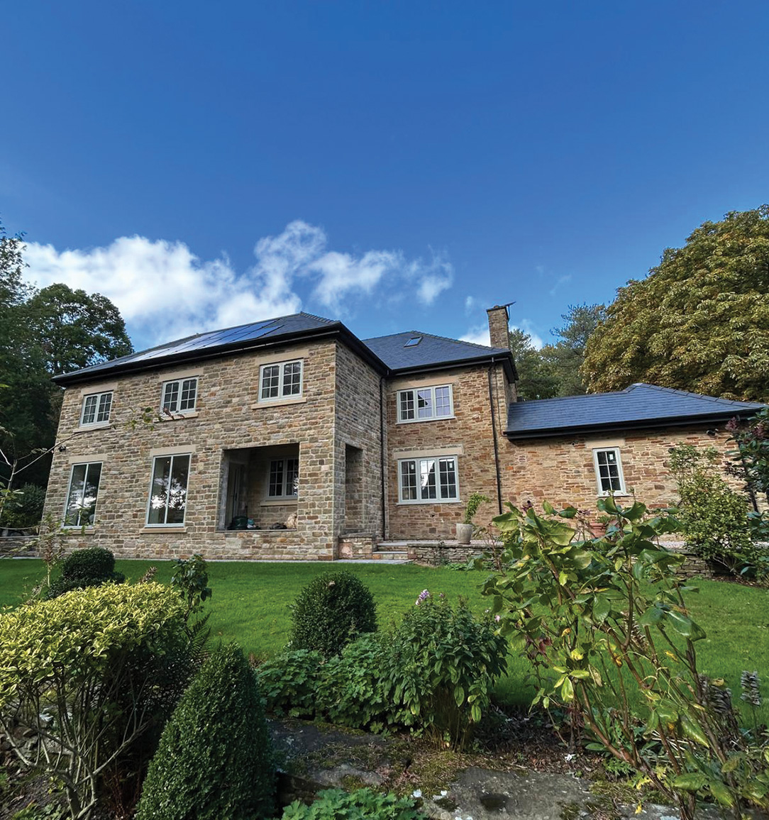 Two storey extension