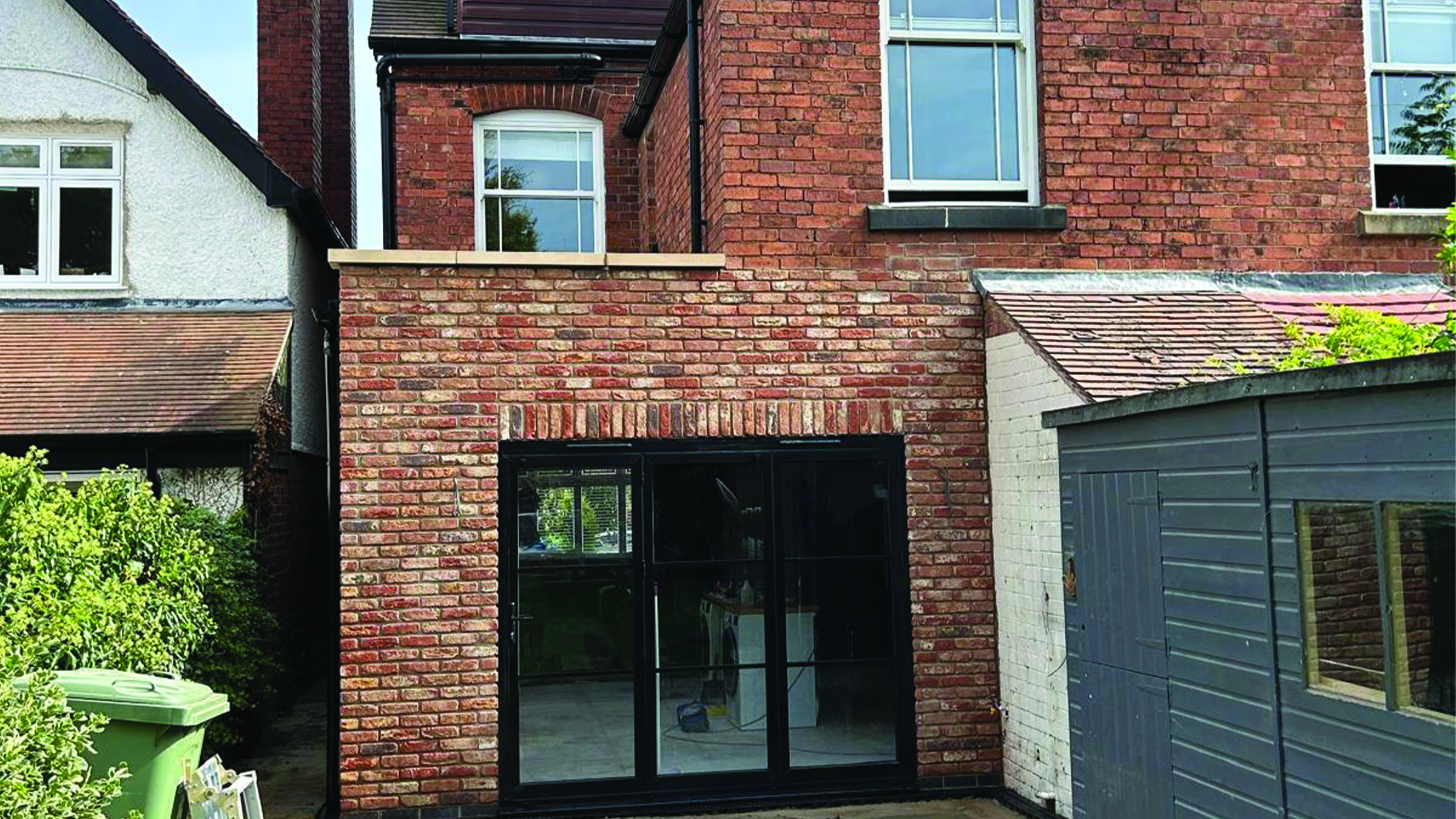 Single storey kitchen extension in Ashgate, Chesterfield