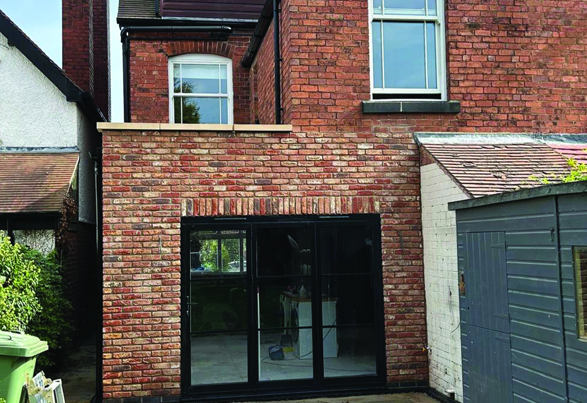 Single storey kitchen extension in Ashgate, Chesterfield