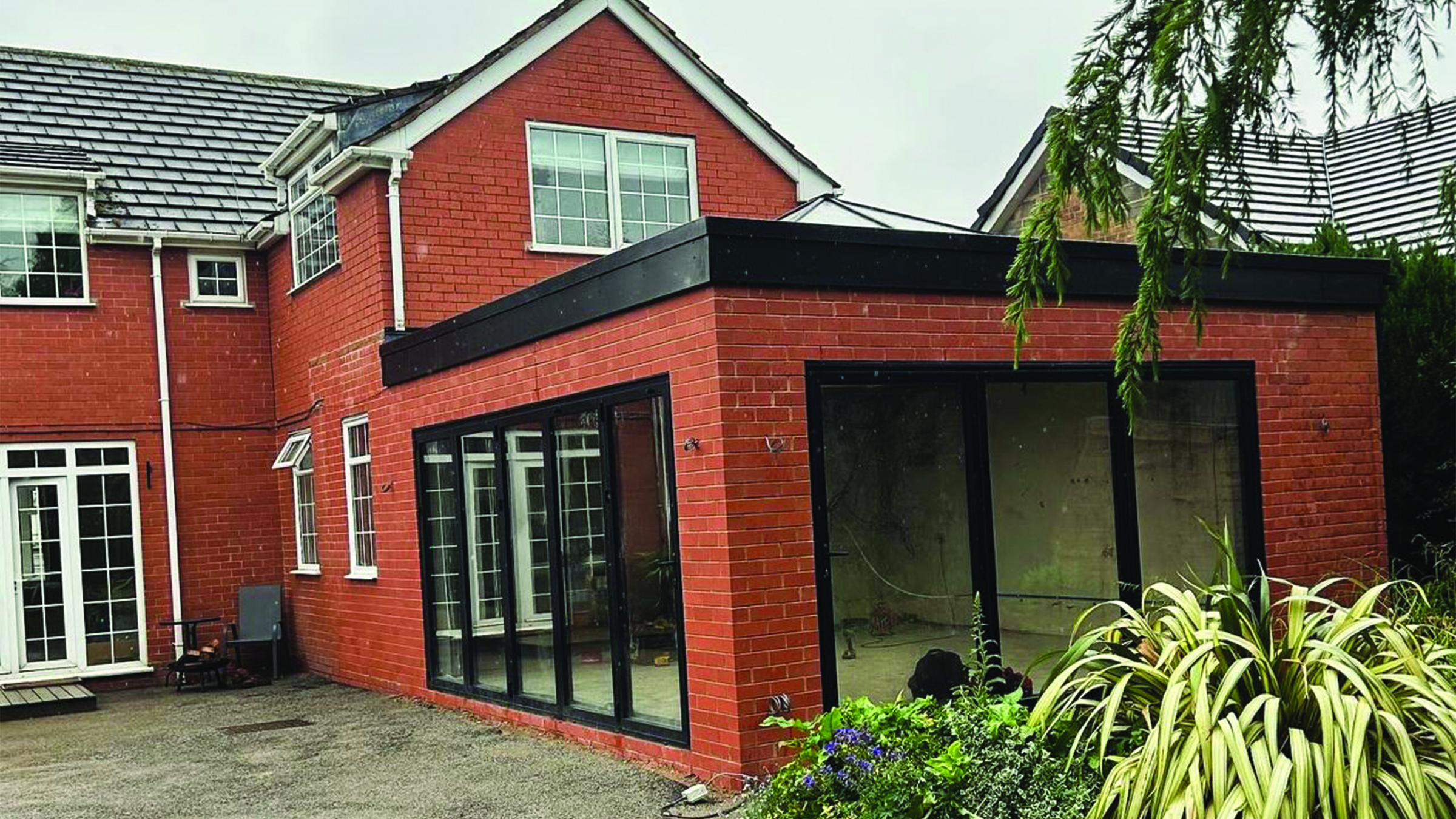 Single storey extension in Mansfield