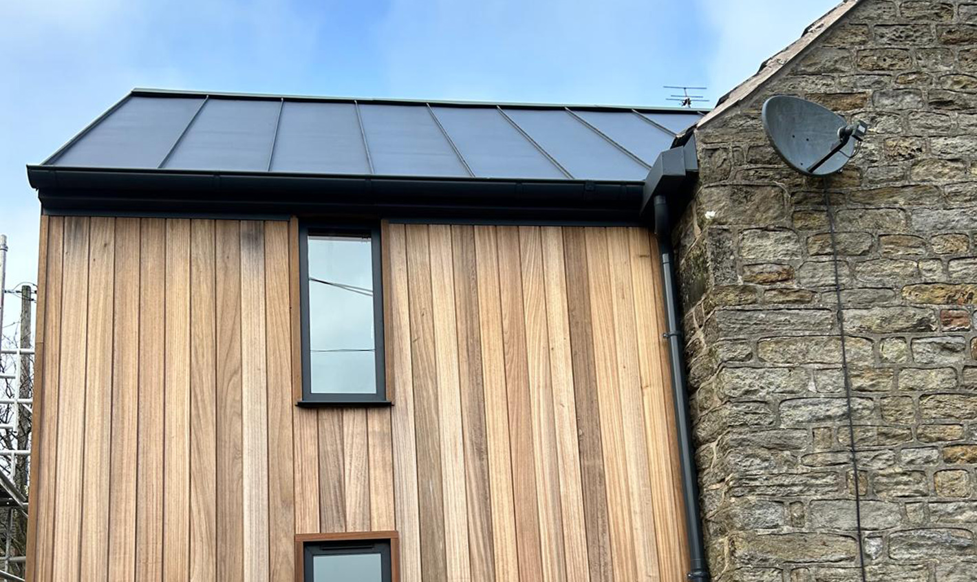 Two storey extension in Ashover