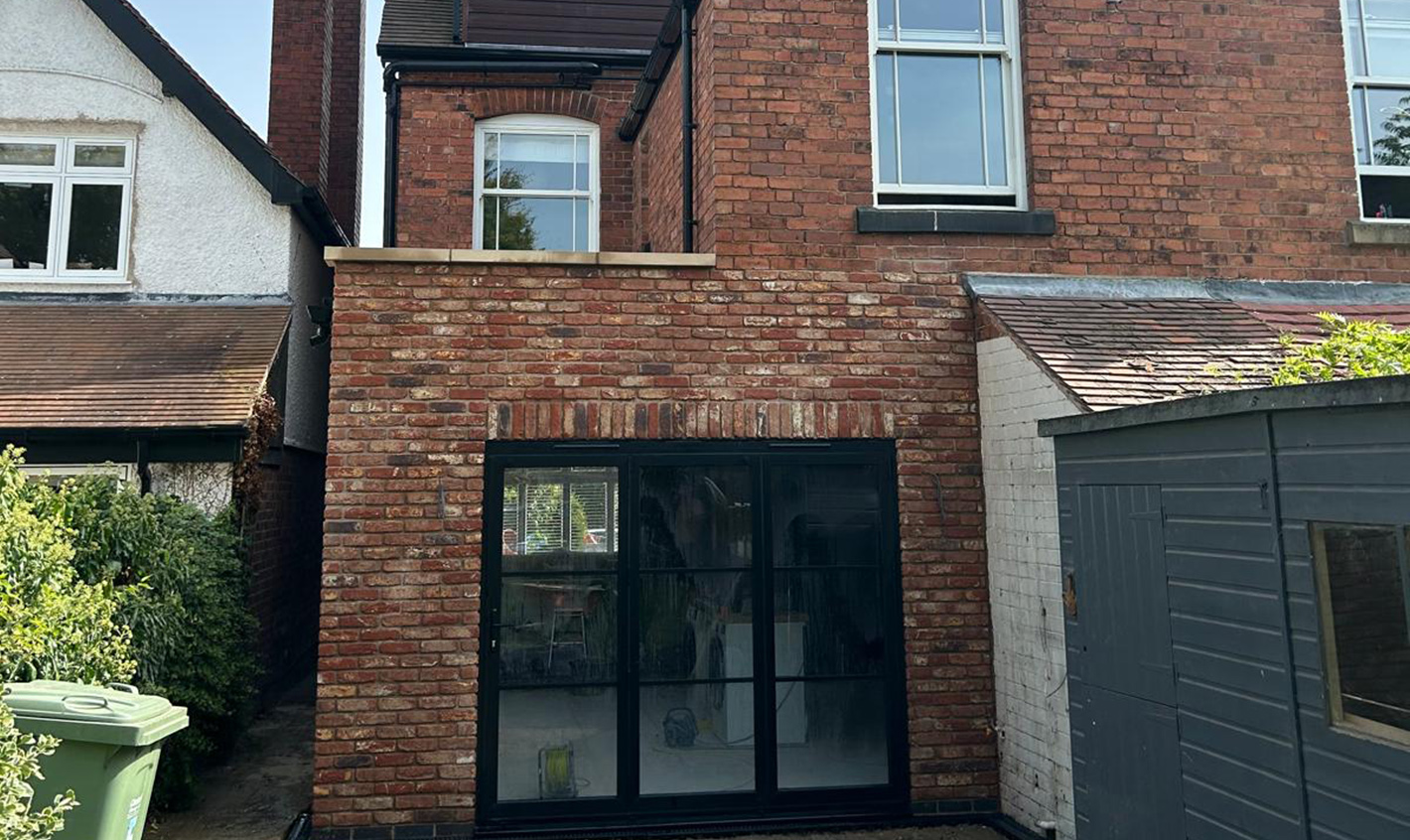 Single storey kitchen extension in Ashgate, Chesterfield