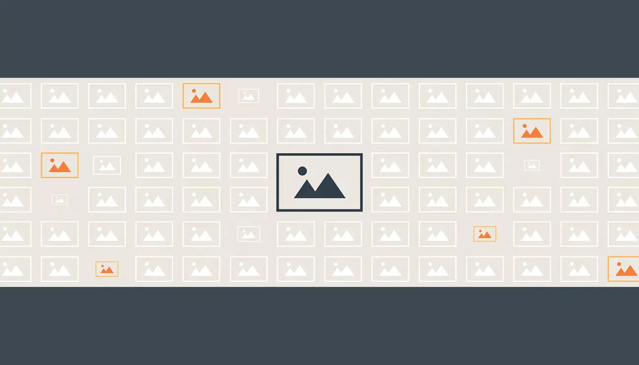 Repeating image of mountain icon