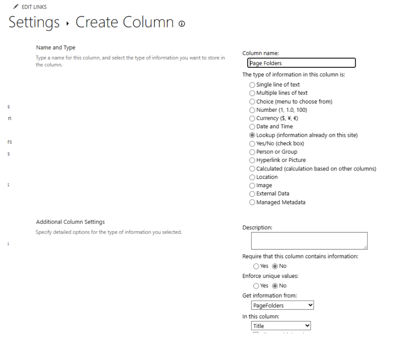 HTML showing pulling text field.