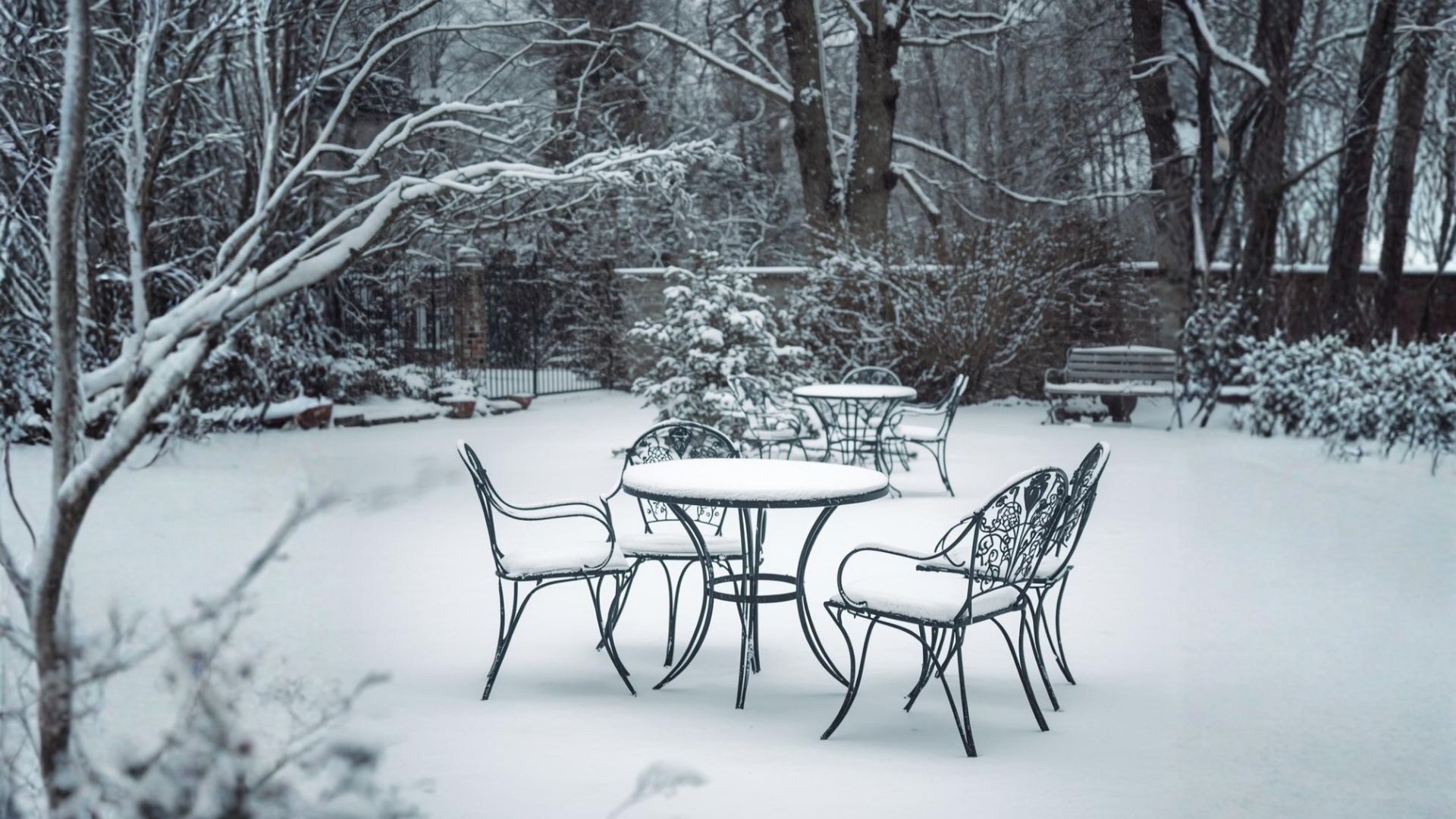 Waar bewaar je tuinmeubelen in de winter?