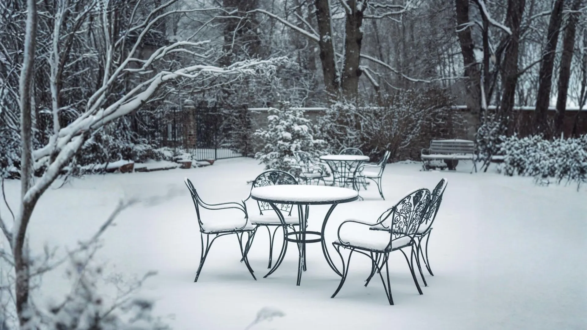 Waar bewaar je tuinmeubelen in de winter?
