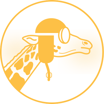 Yellow-orange silhouette of a person holding handcuffs with hands behind their back inside a circular border.
