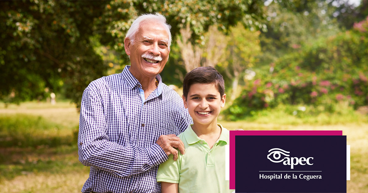 Young woman wearing glasses smiles
