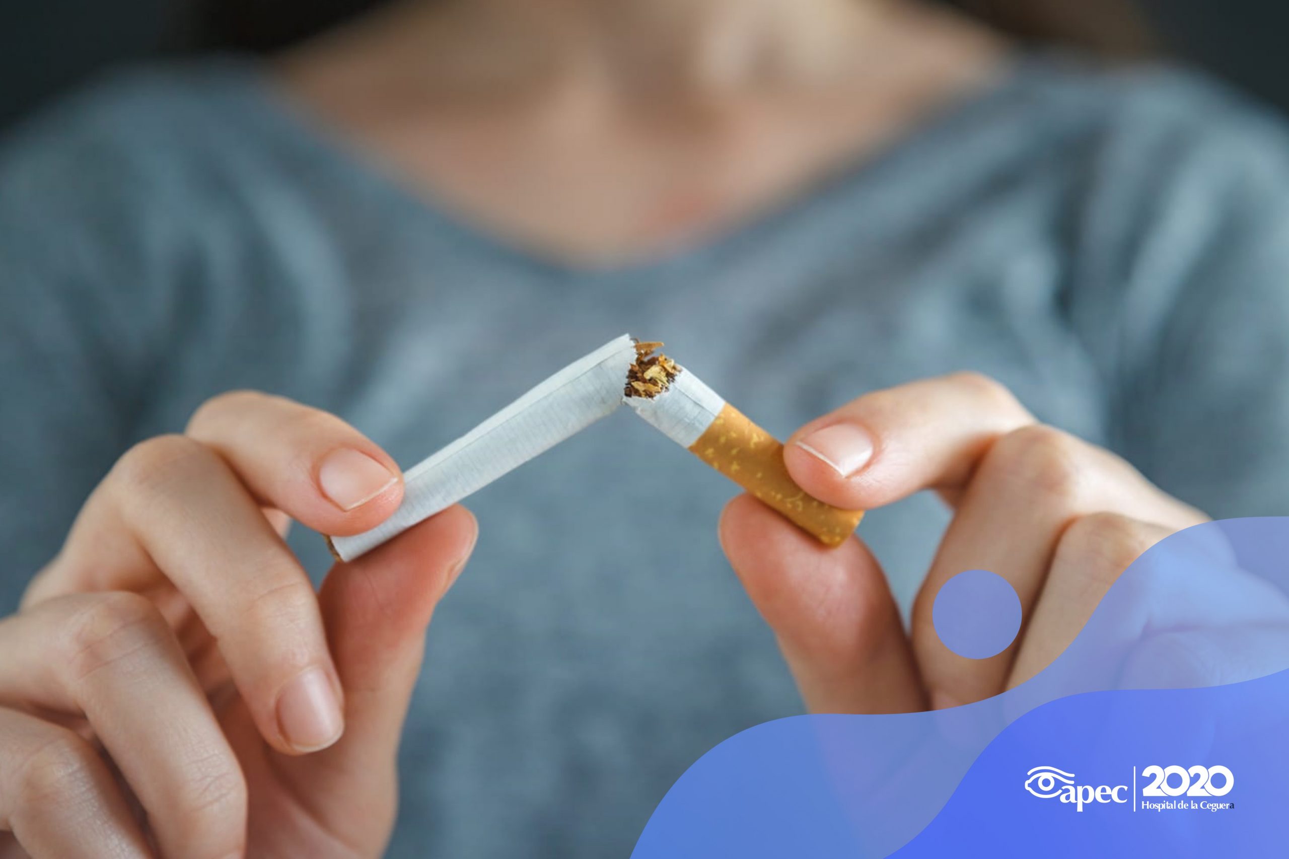 Young woman wearing glasses smiles