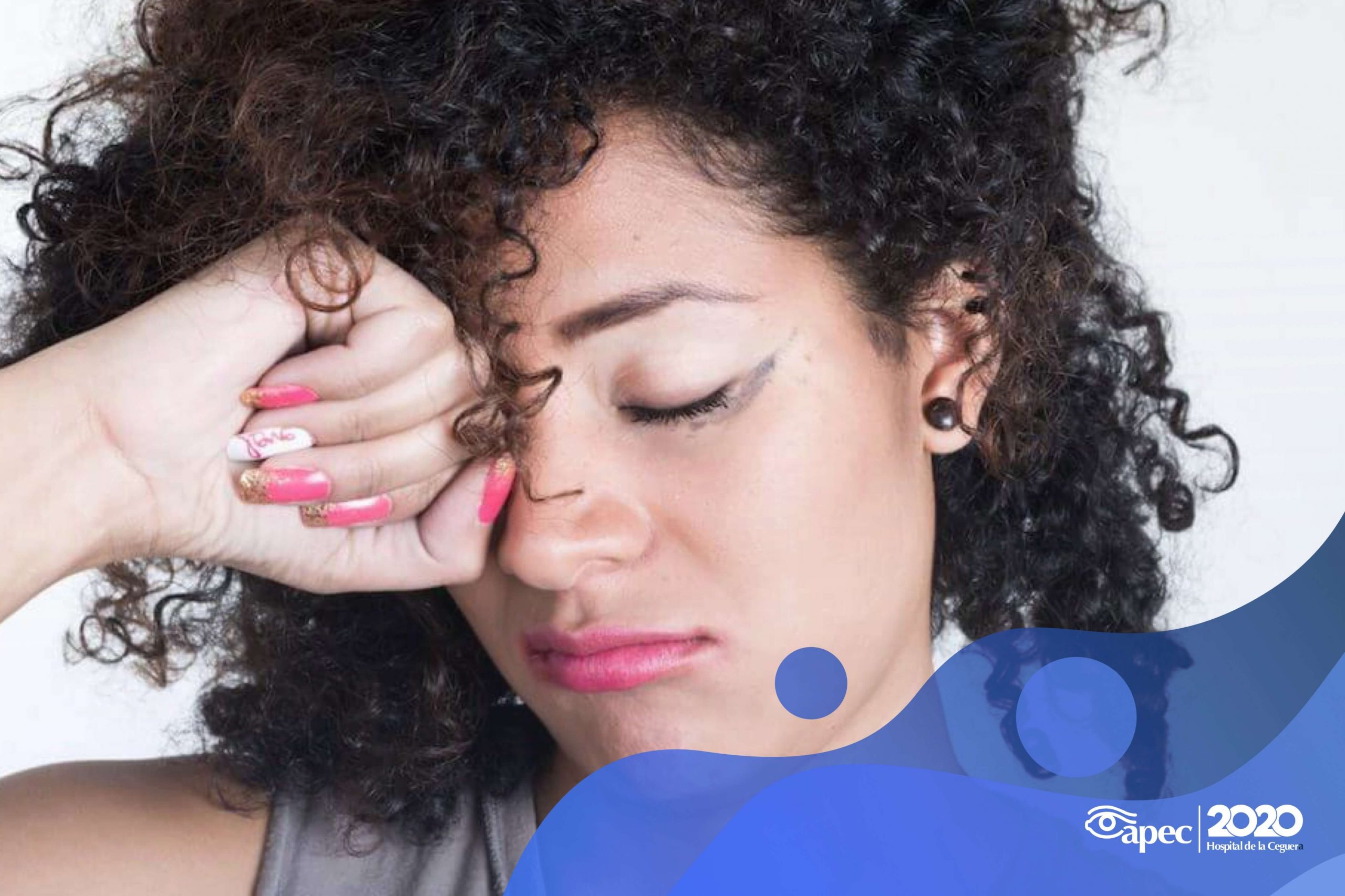 Young woman wearing glasses smiles