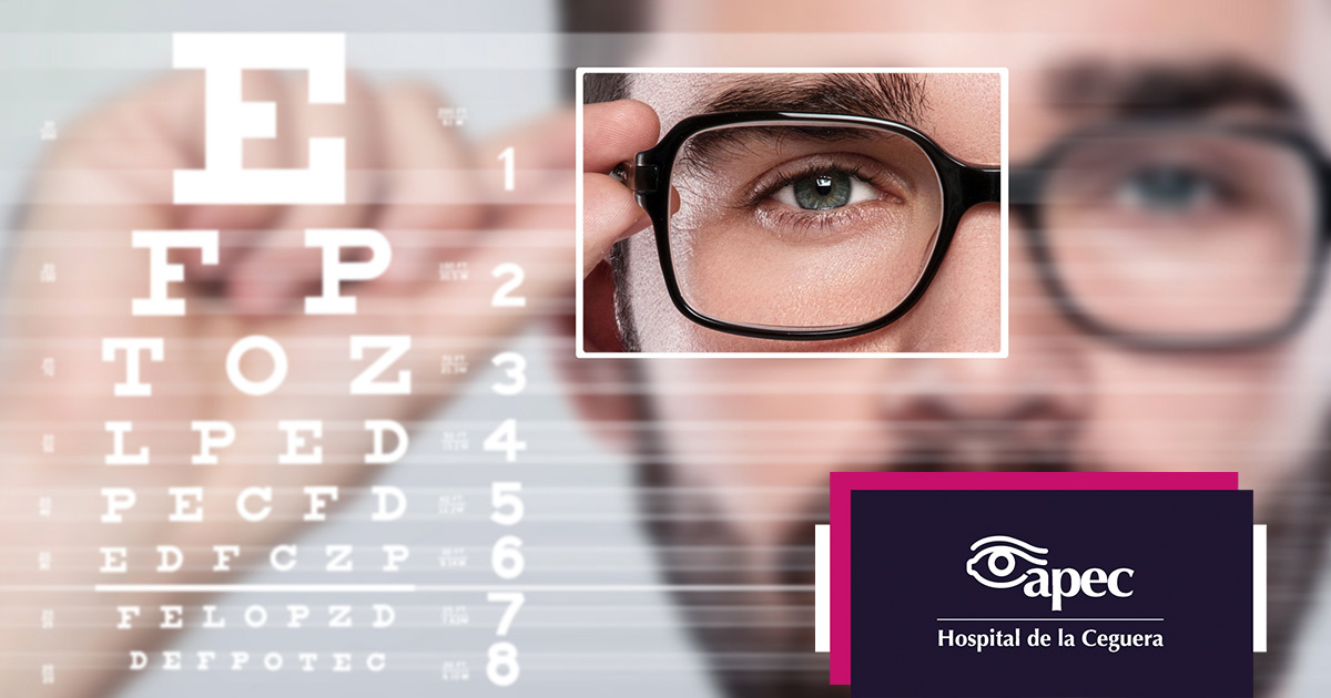 Young woman wearing glasses smiles