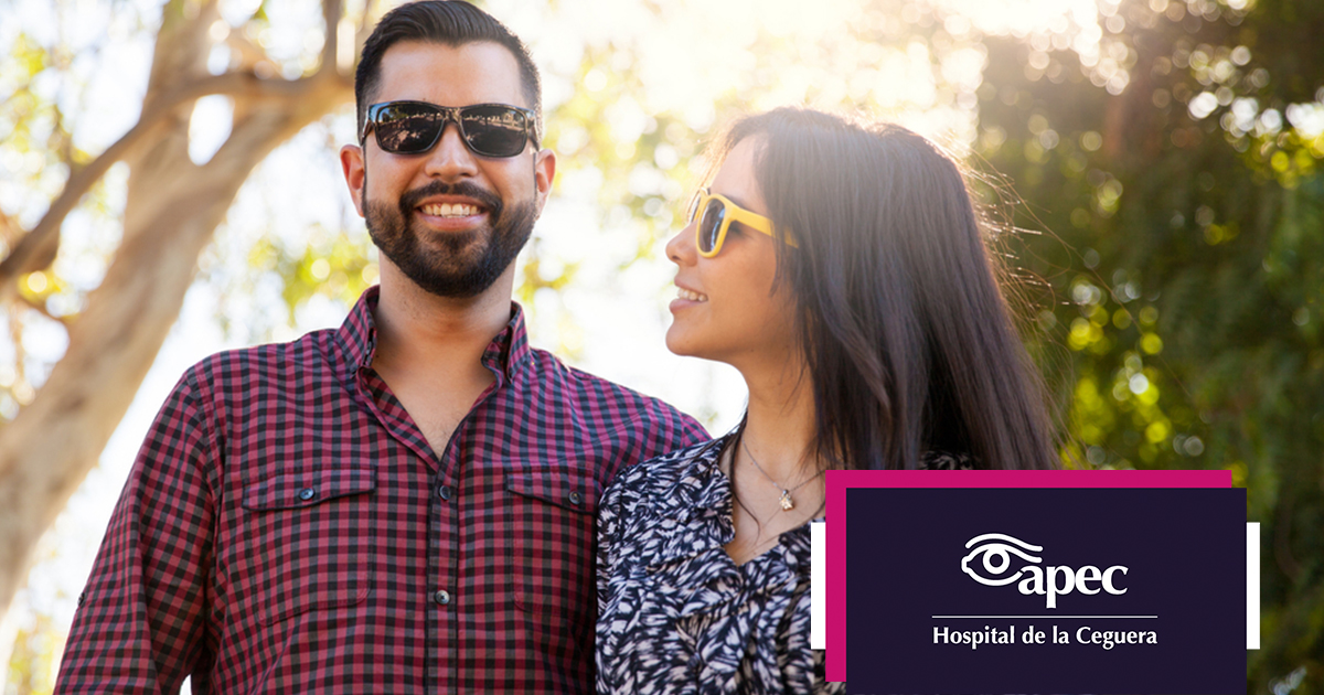 Young woman wearing glasses smiles