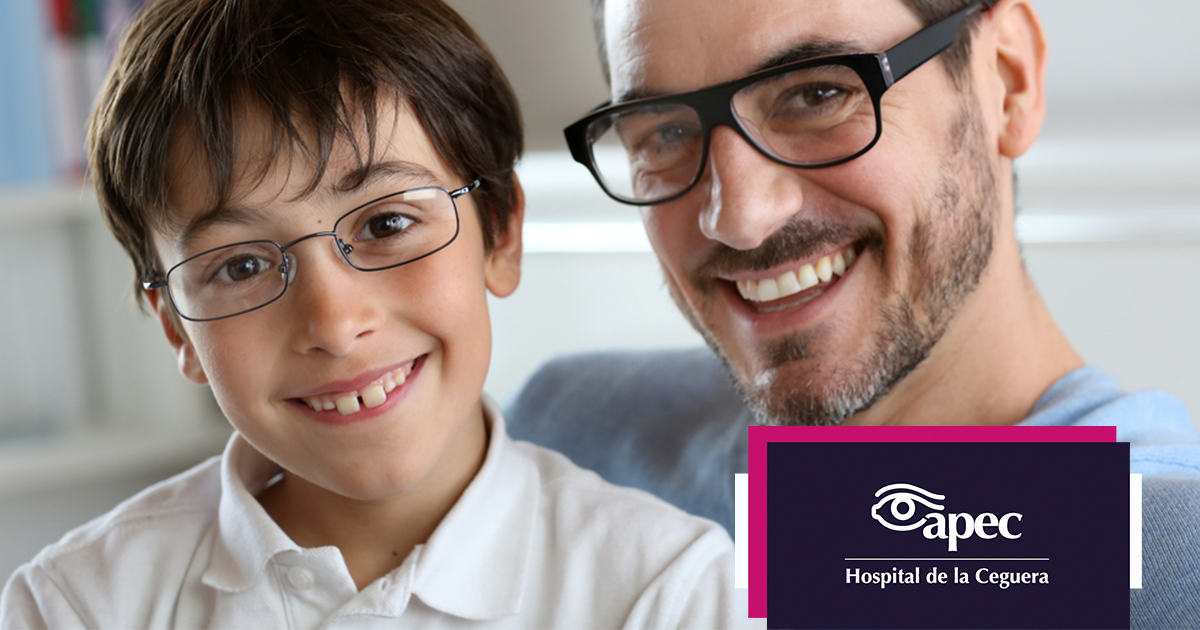 Young woman wearing glasses smiles