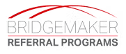Bridgemaker Referral Programs logo.