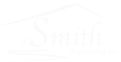 T. Smith Engineering Inc. logo in white.