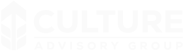 Culture Advisory Group logo in white.