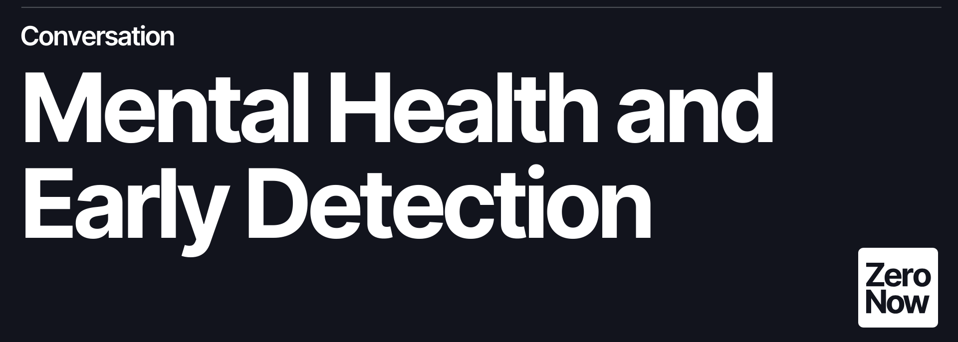 Replay is Now Available: Mental Health & Early Risk Detection