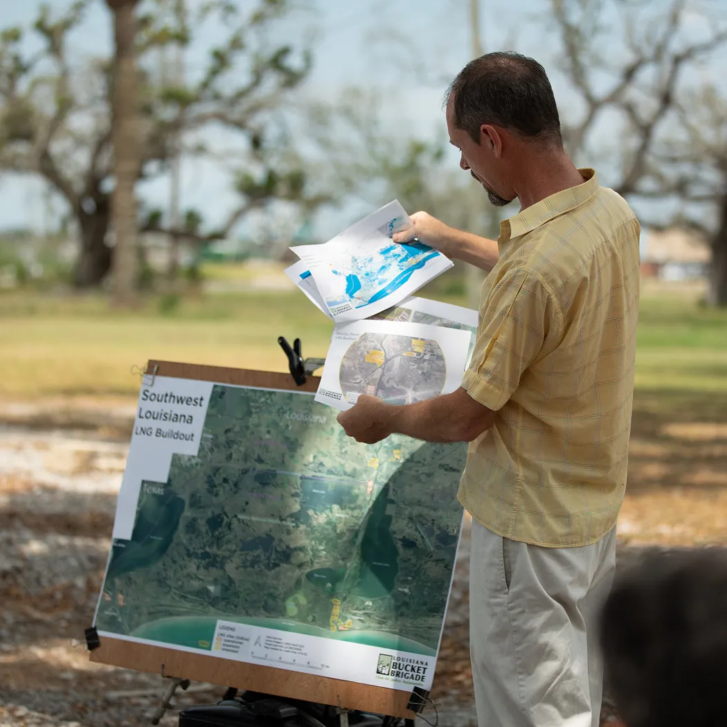 Justin Kray in the field