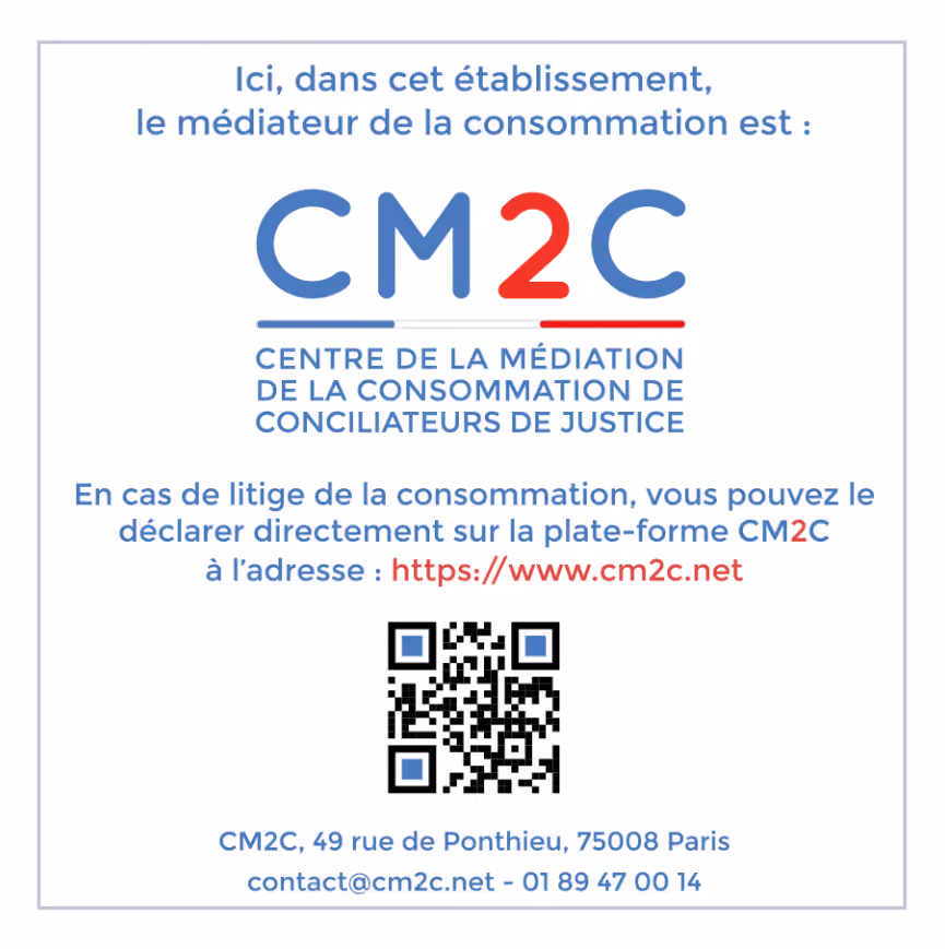 CM2C, médiateur de la consommation désigné par DataSuits