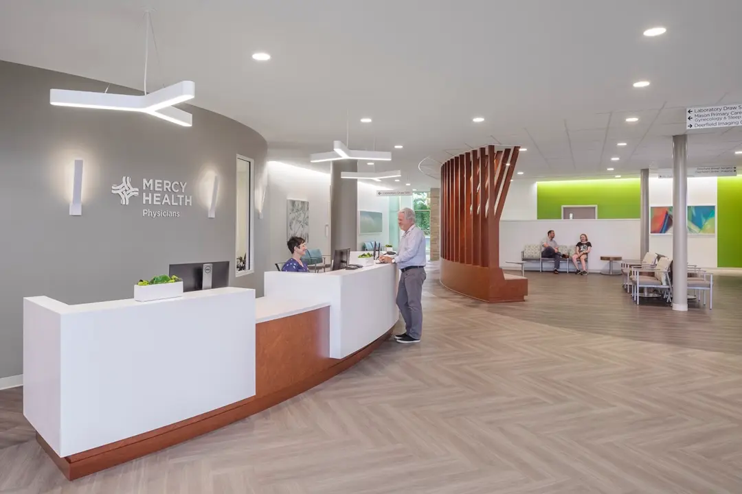 Mercy Health medical building in Mason, OH