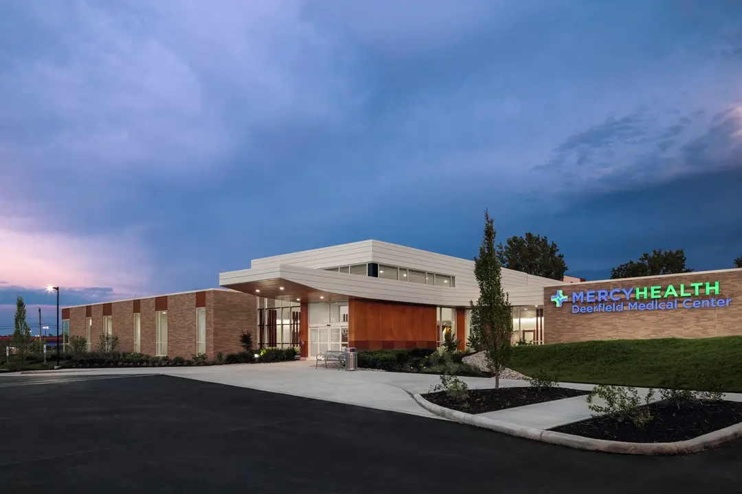 Mercy Health medical building in Mason, OH