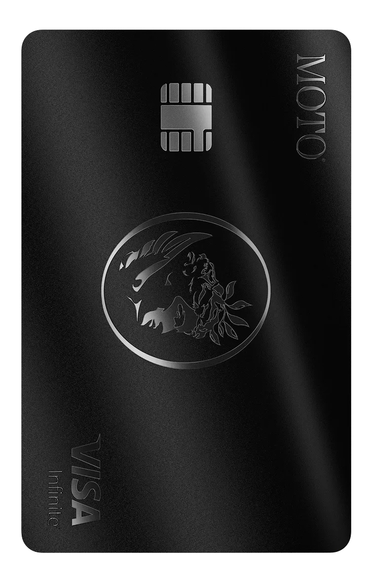Visa credit card - MOTO
