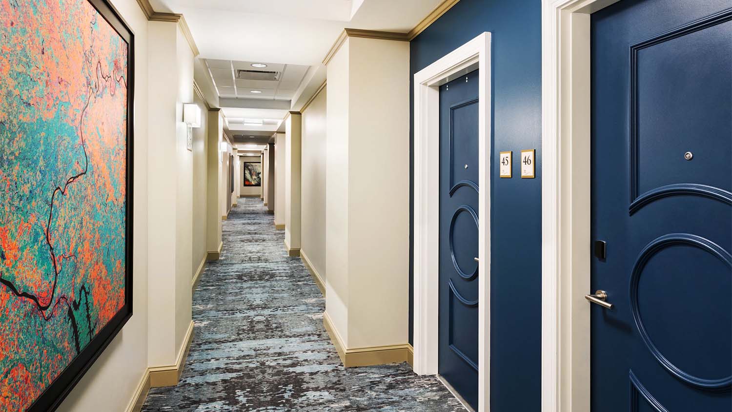 Hallway in The Tennessean