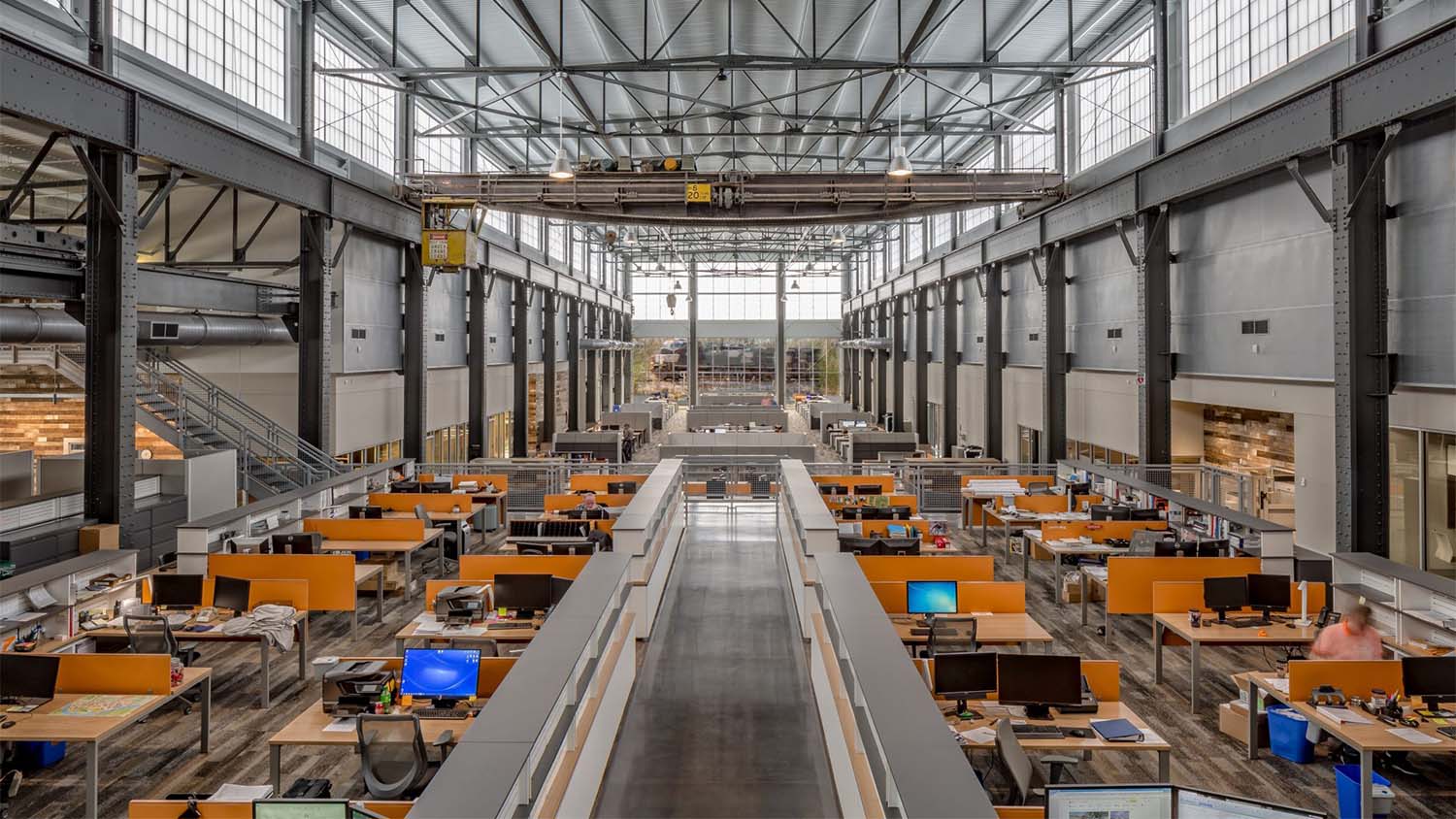 Main area in the University of Tennessee Support Services Complex