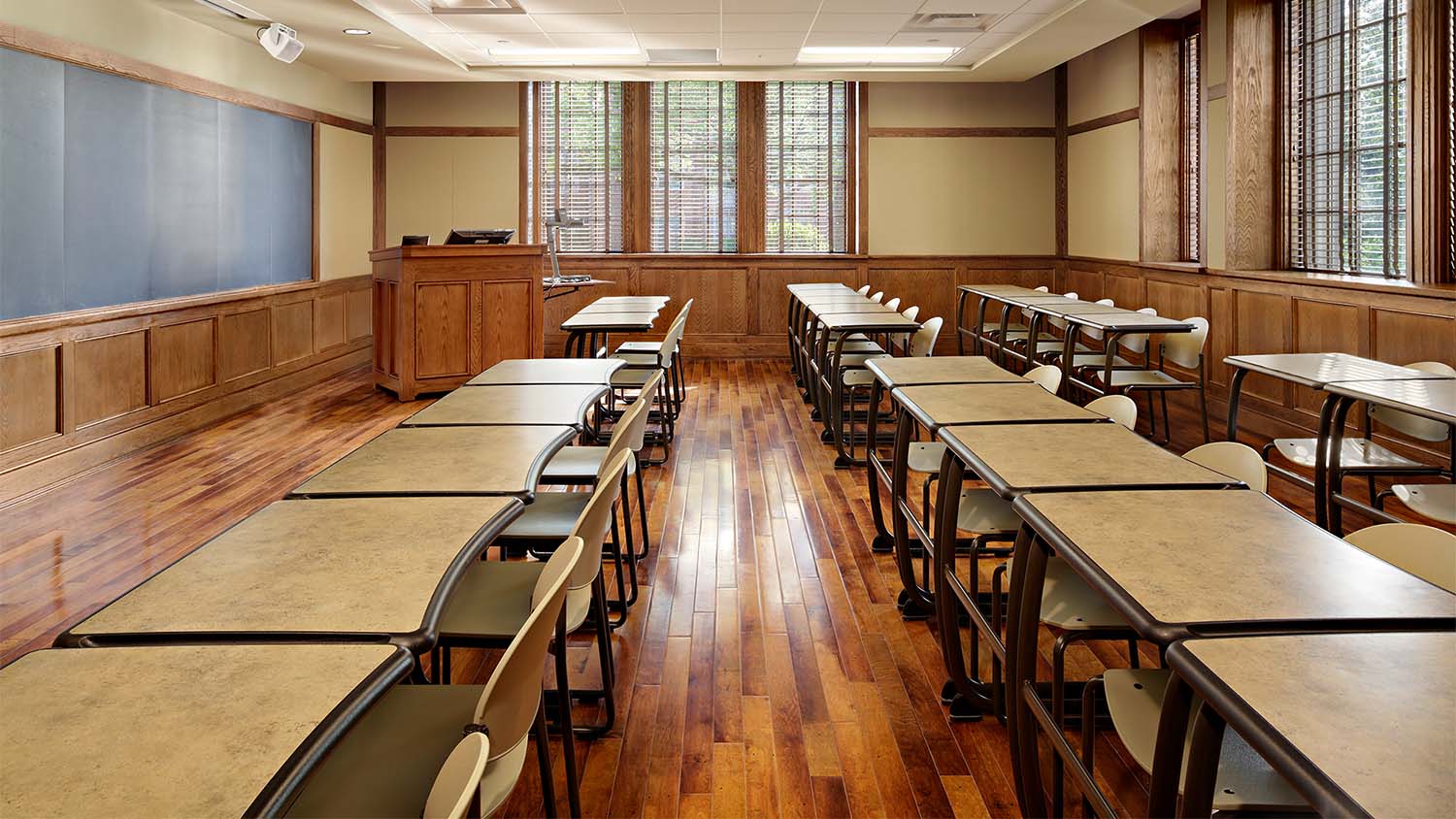 Classroom in University of Tennessee Ayres Hall