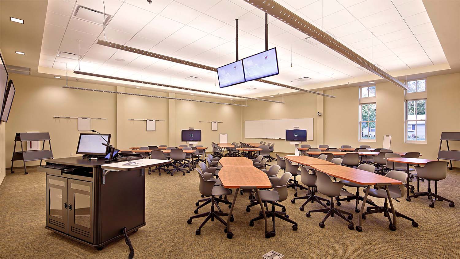 A classroom in Walters State Community College Greene County Campus
