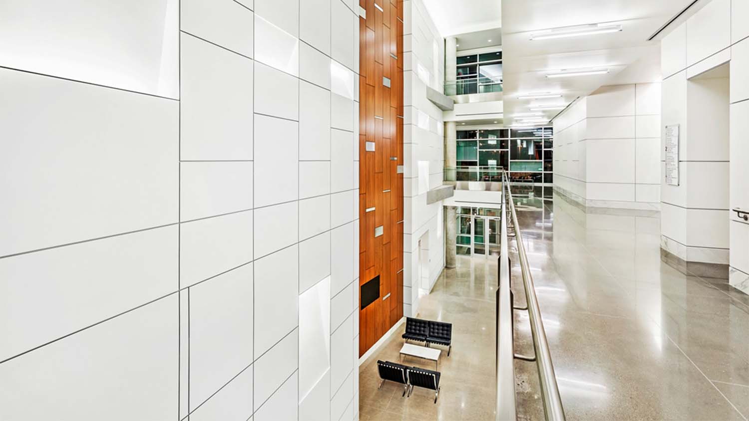 Interior design of the University of Tennessee Natalie L. Haslam Music Center