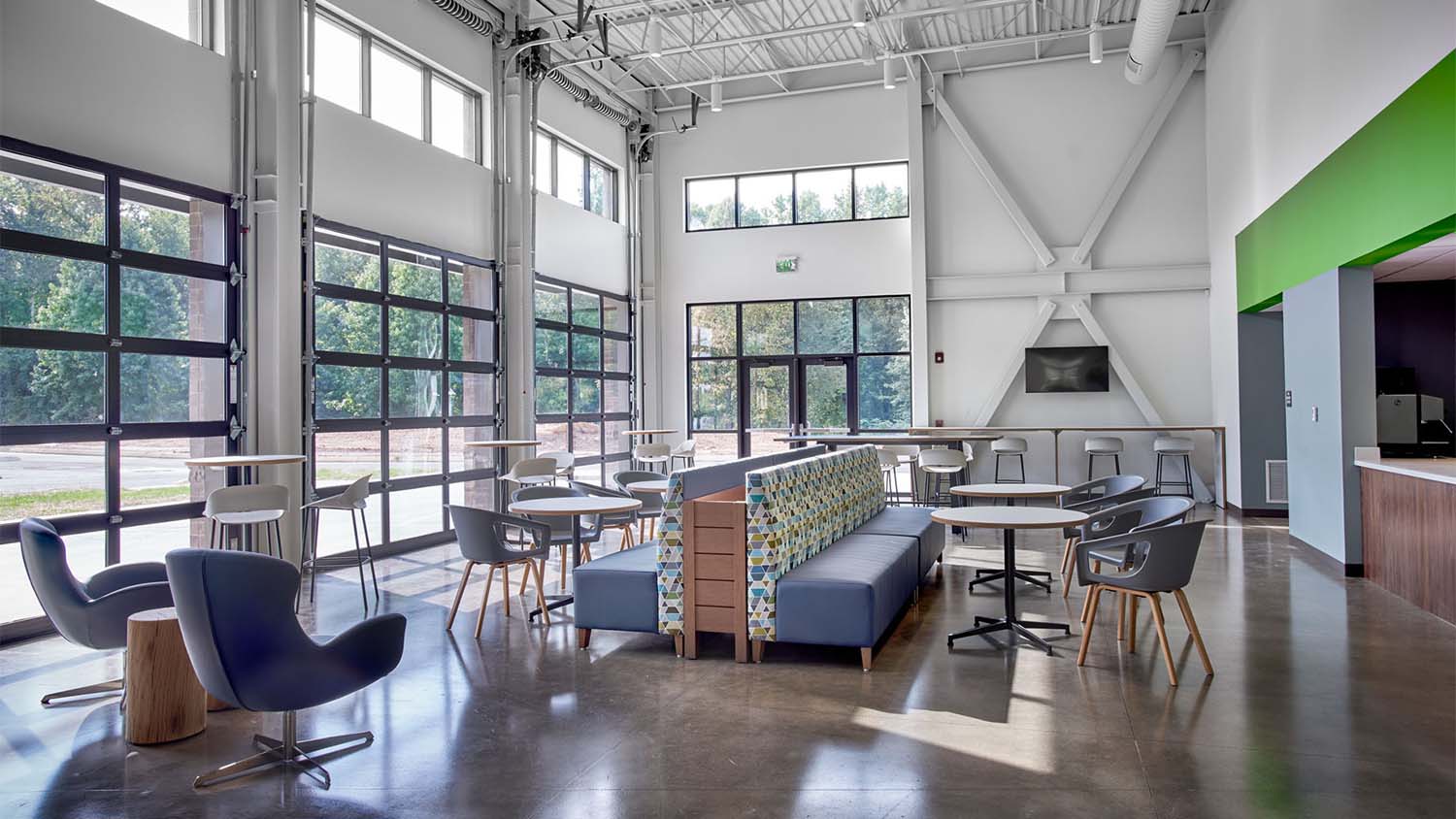 Interior view of Fellowship Church