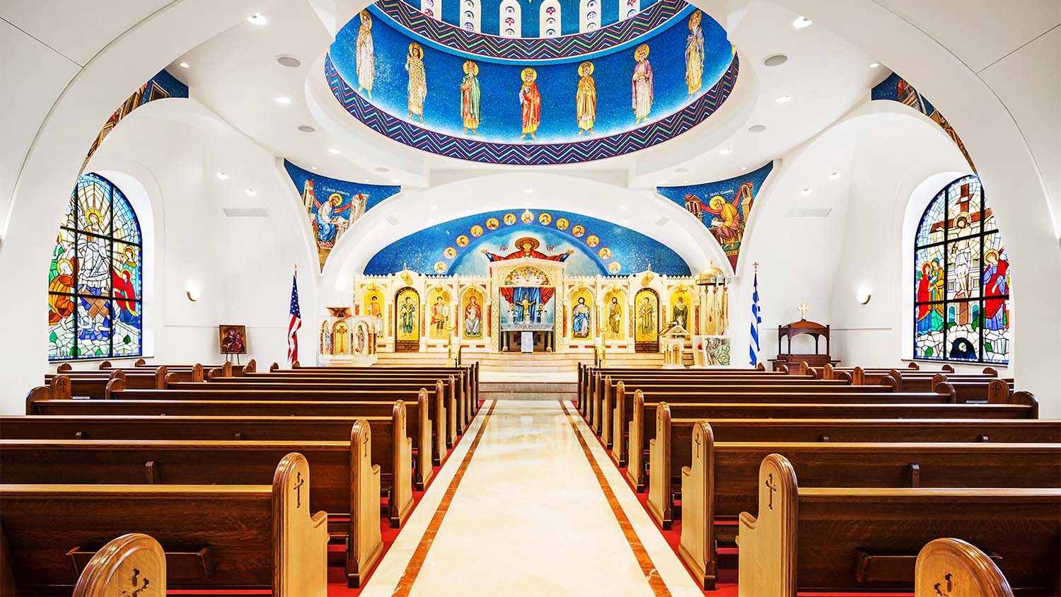 Sanctuary in St. George Greek Orthodox Church