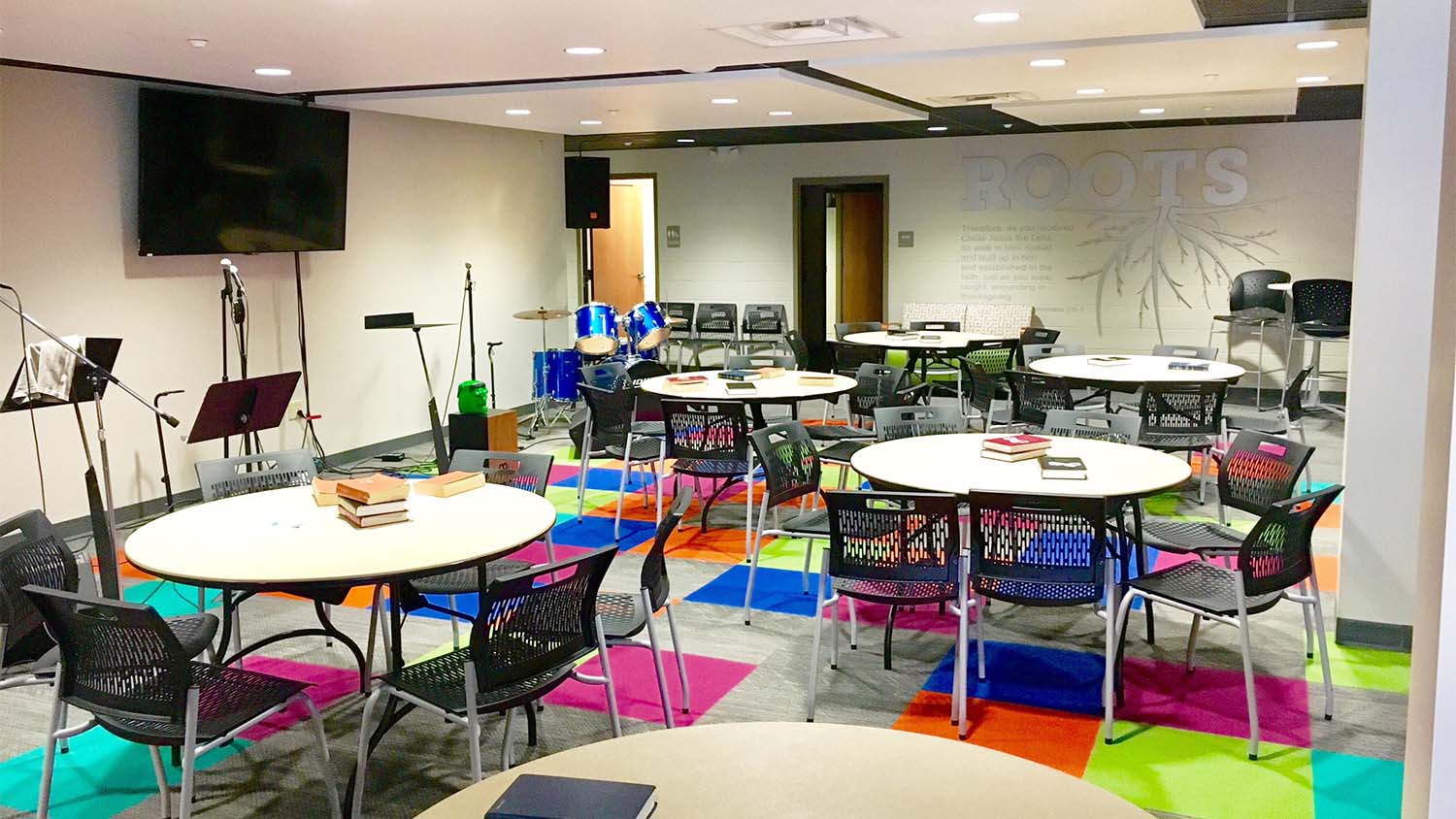 Youth area in First Baptist Church of Kingsport