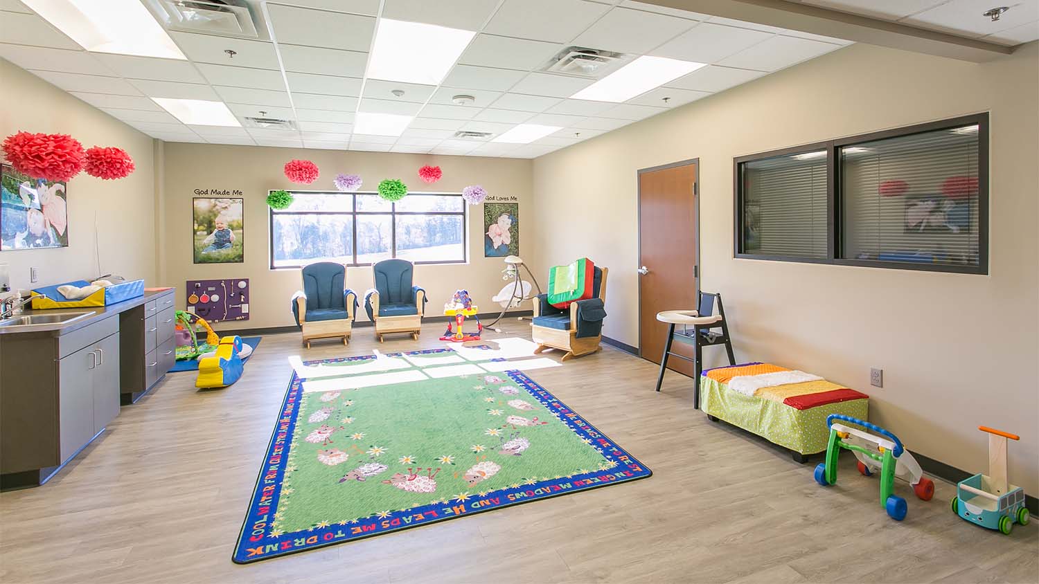 Children's area in Blount Community Church