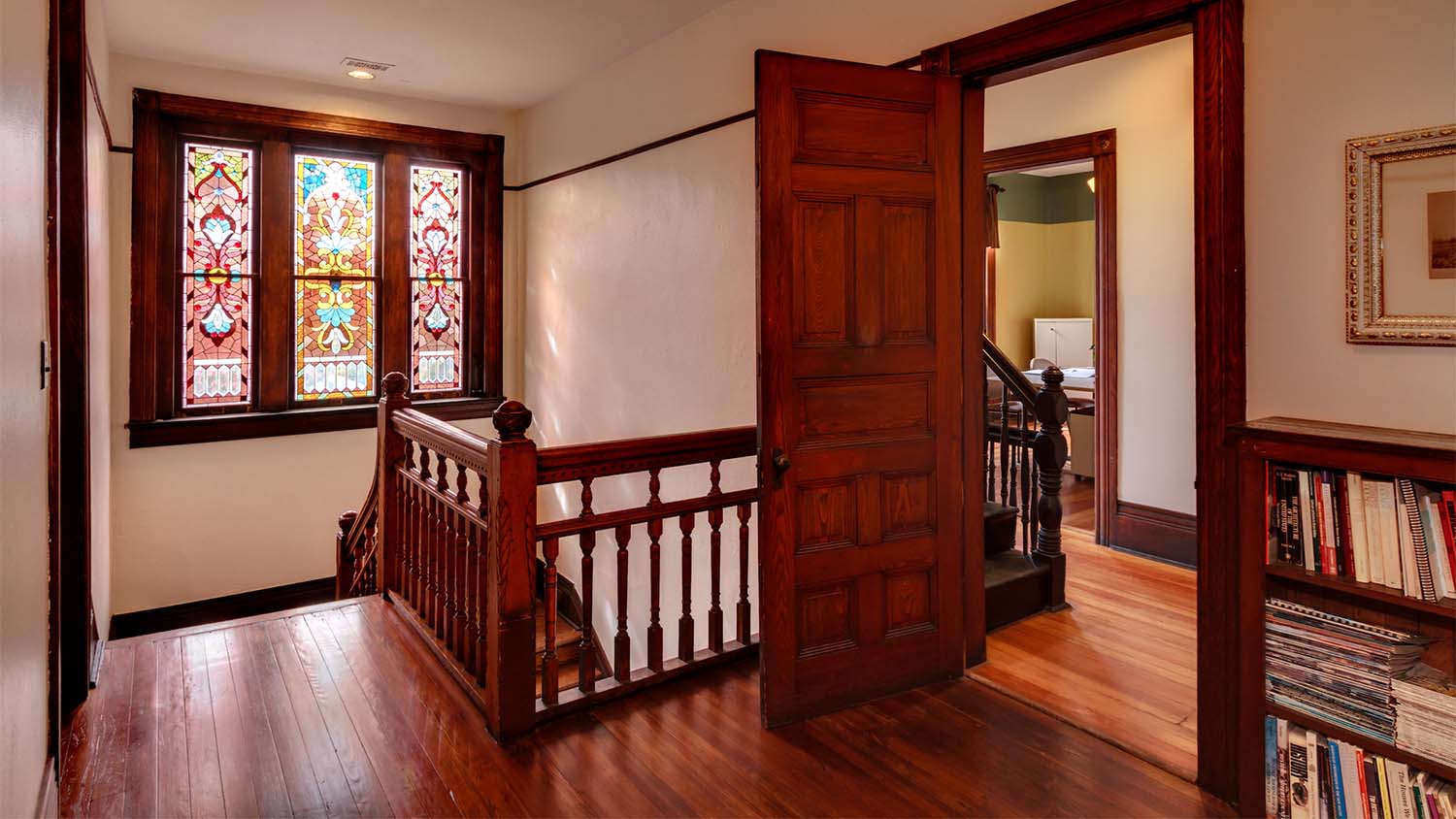 Doorway and flooring in the Historic Westwood House
