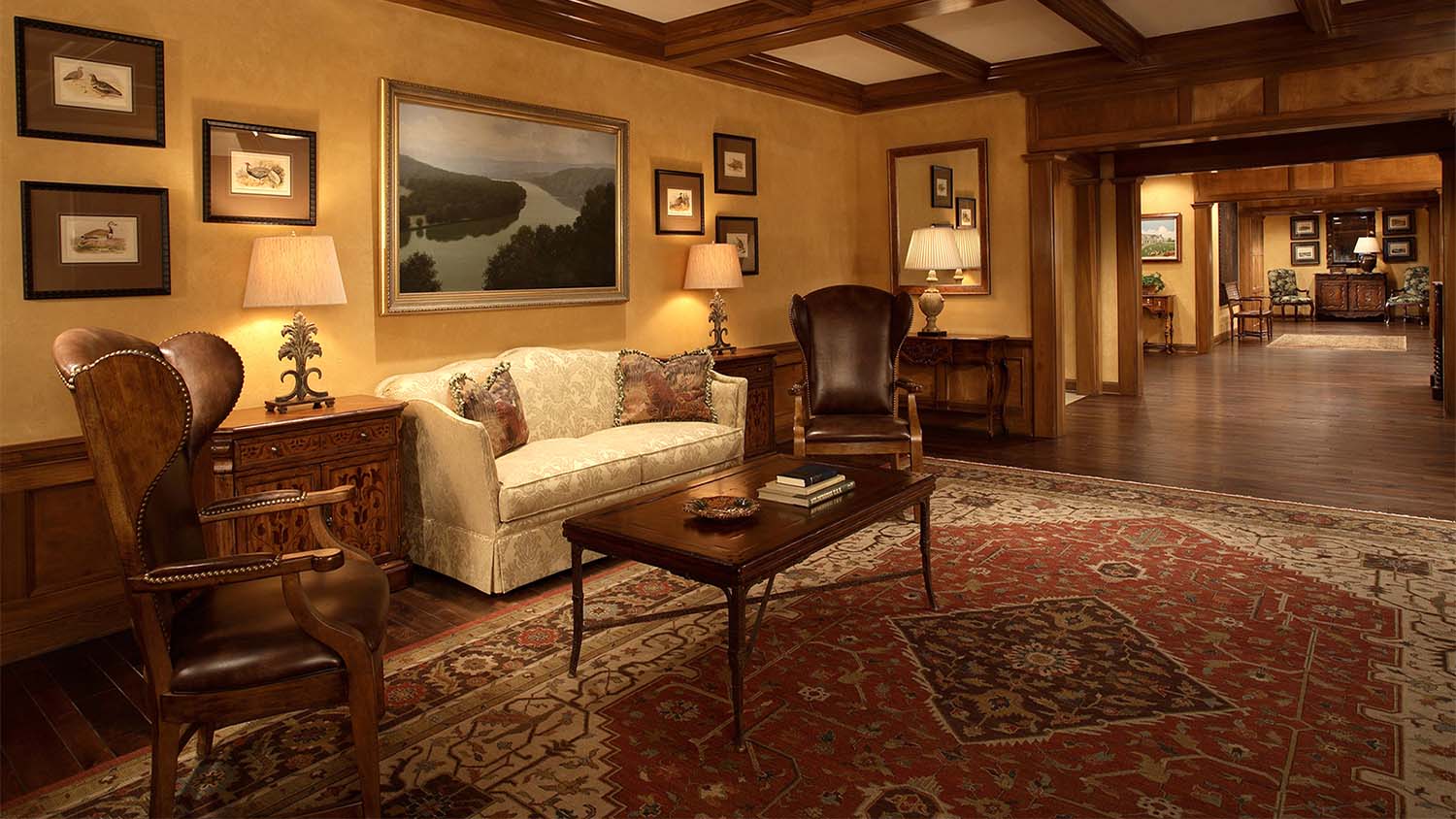 Interior view of Cherokee Country Club