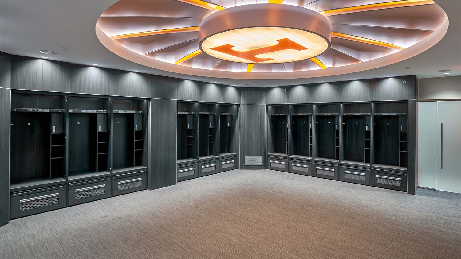 Locker room