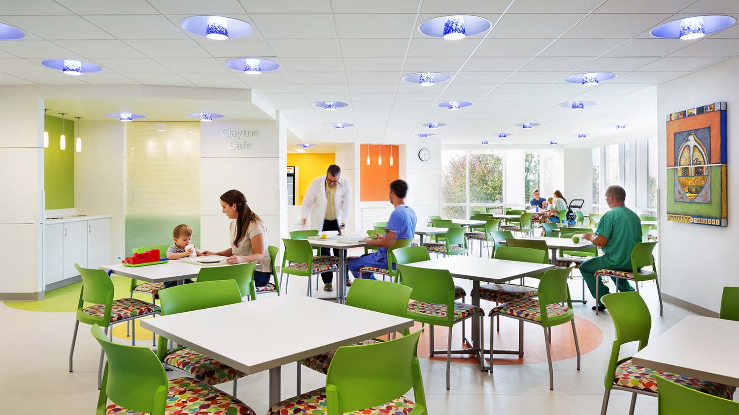 Play area of the Dolly Parton Children's Hospital Surgery & Neonatal Intensive Care Unit Addition