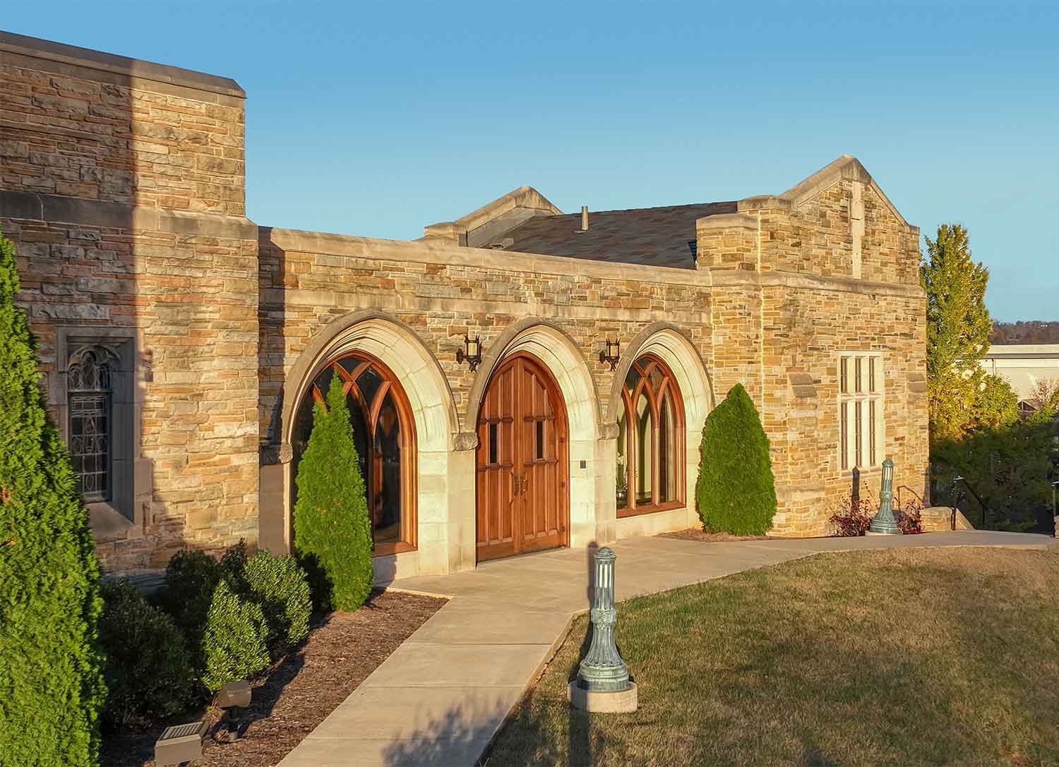 Alternate view of the Church Street United Methodist by Johnson & Galyon.
