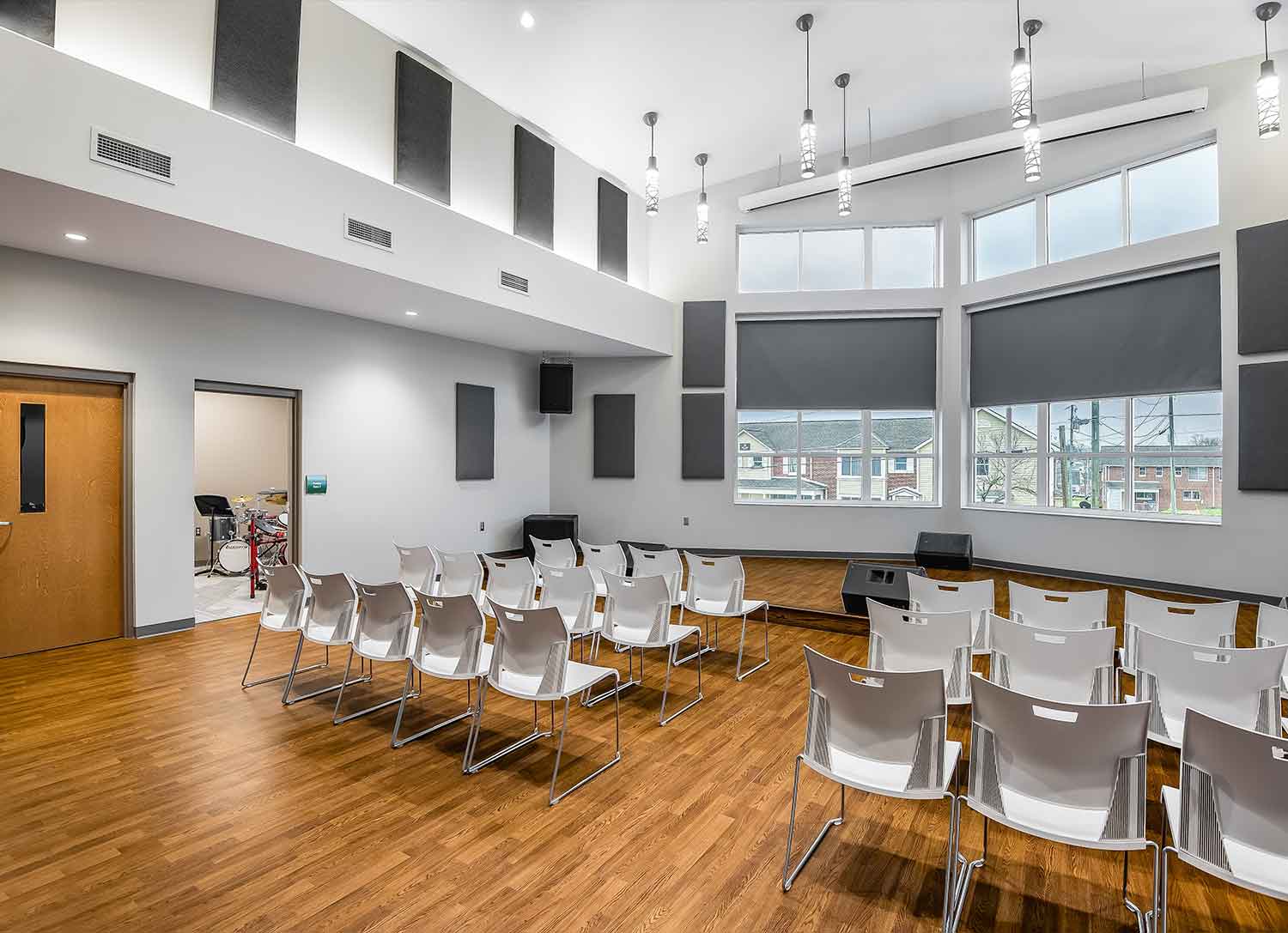 Classroom in the Emerald Youth Haslam-Sansom Ministry Complex by Johnson & Galyon