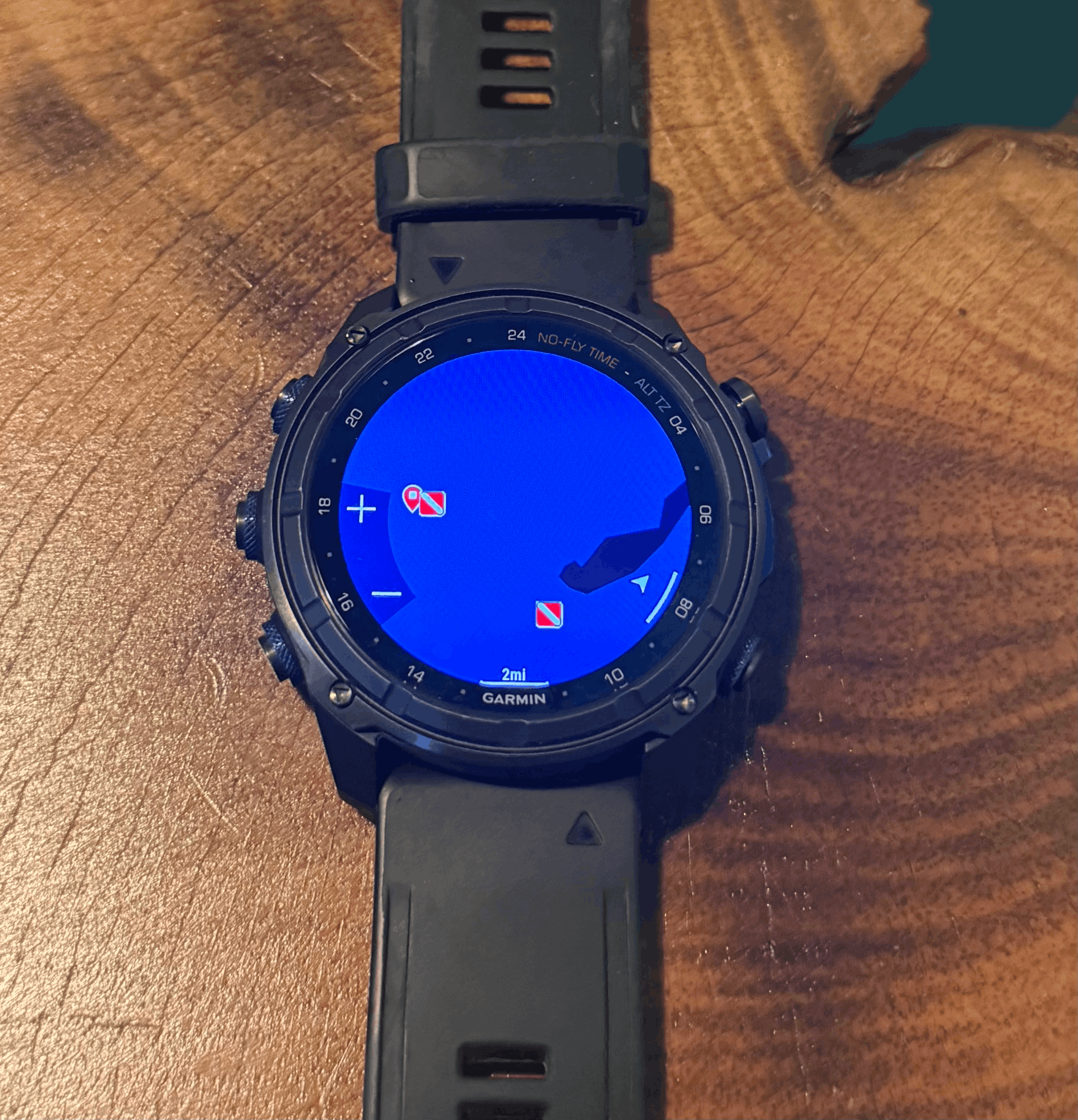 Garmin Descent MK3i Dive Site GPS Coordinates