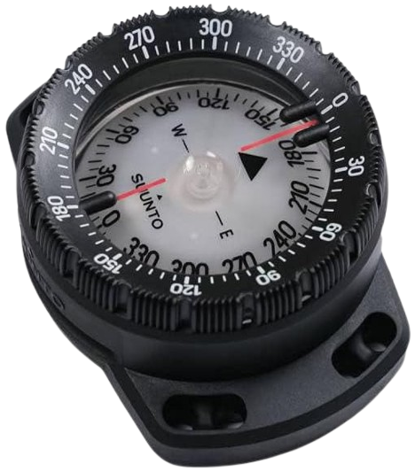 SUUNTO SK-8 dive compass with bungee mount