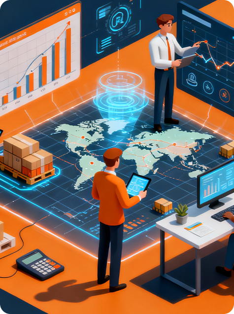 Image of people collaborating together